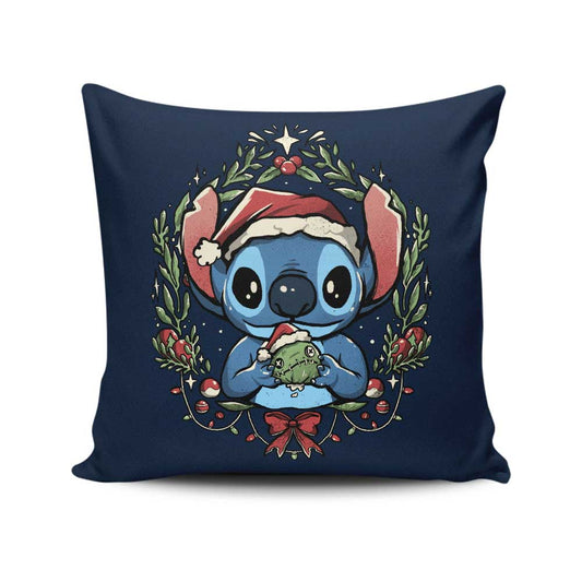 Experimental Christmas - Throw Pillow