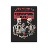 Expiration Date - Canvas Print