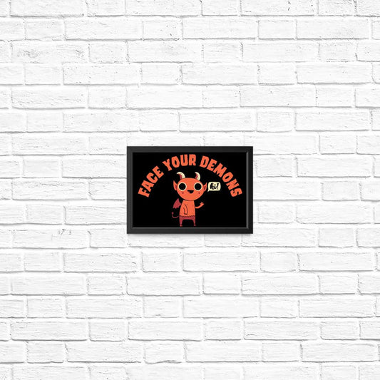 Face Your Demons - Posters & Prints