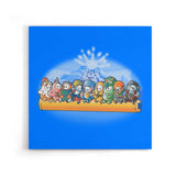 Fall Workers - Canvas Print