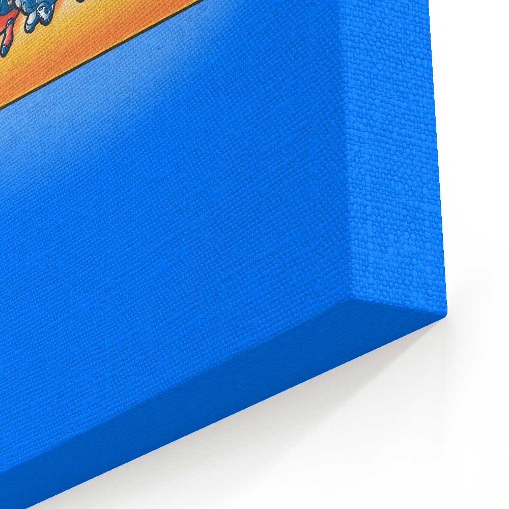 Fall Workers - Canvas Print