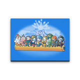 Fall Workers - Canvas Print