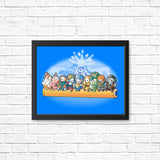 Fall Workers - Posters & Prints