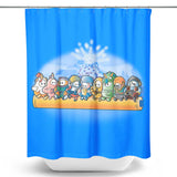 Fall Workers - Shower Curtain