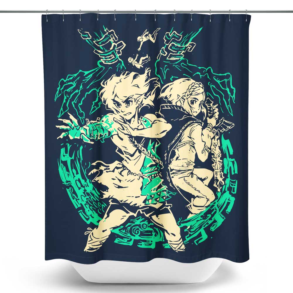 Fallen Kingdom - Shower Curtain