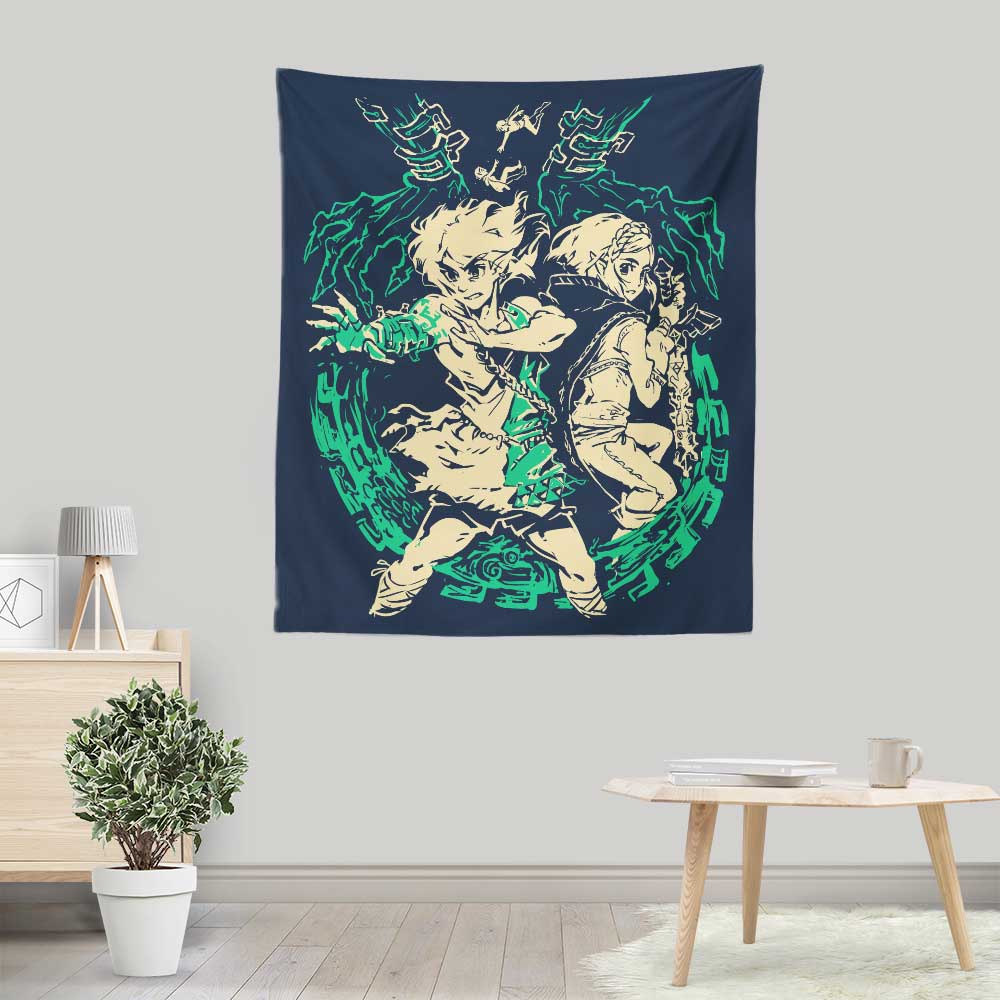 Fallen Kingdom - Wall Tapestry