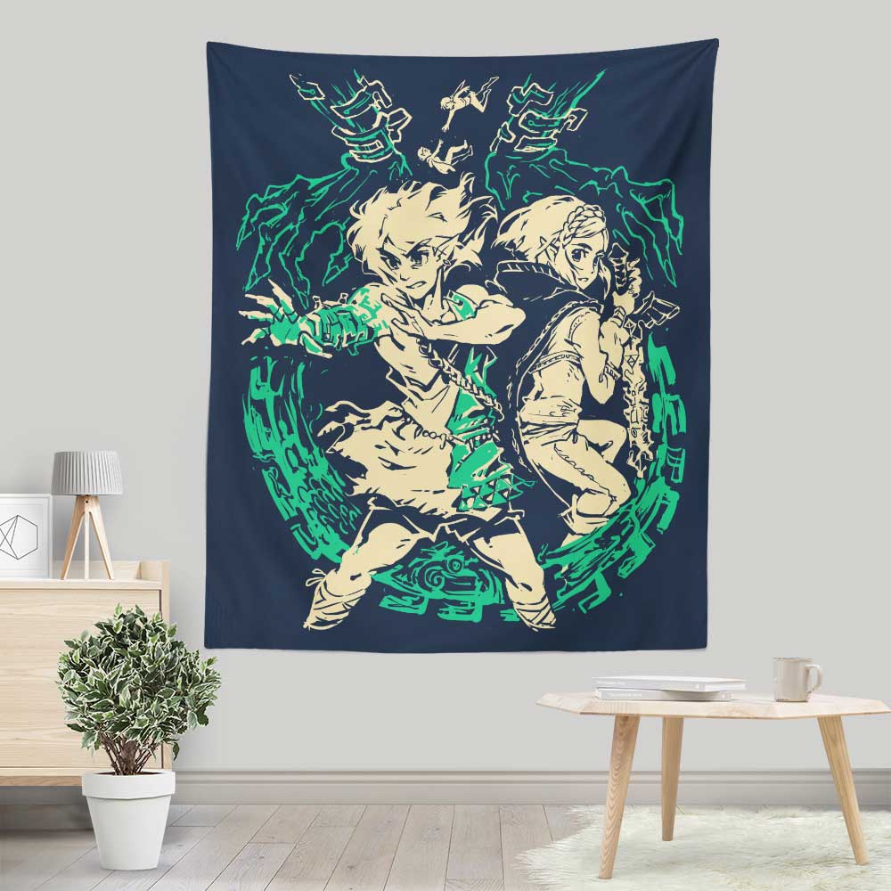 Fallen Kingdom - Wall Tapestry