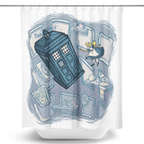 Falling - Shower Curtain