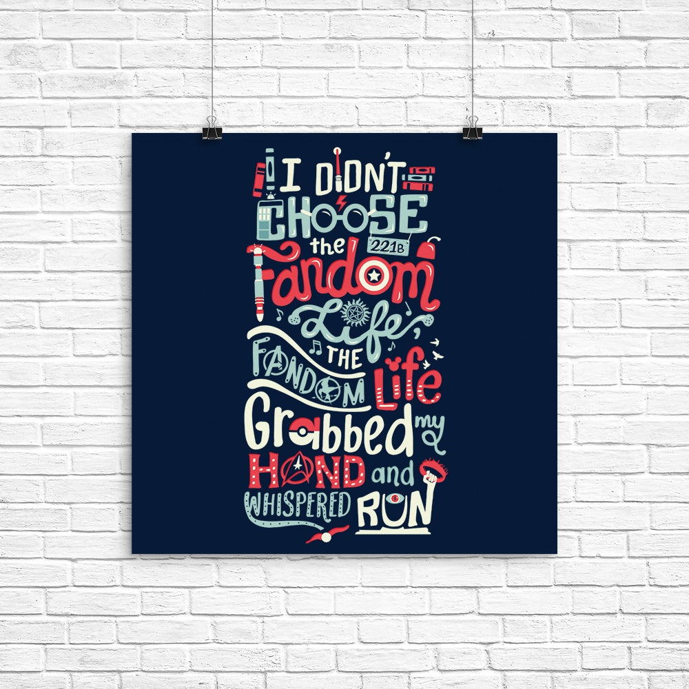 Fandom Life - Poster – Once Upon a Tee
