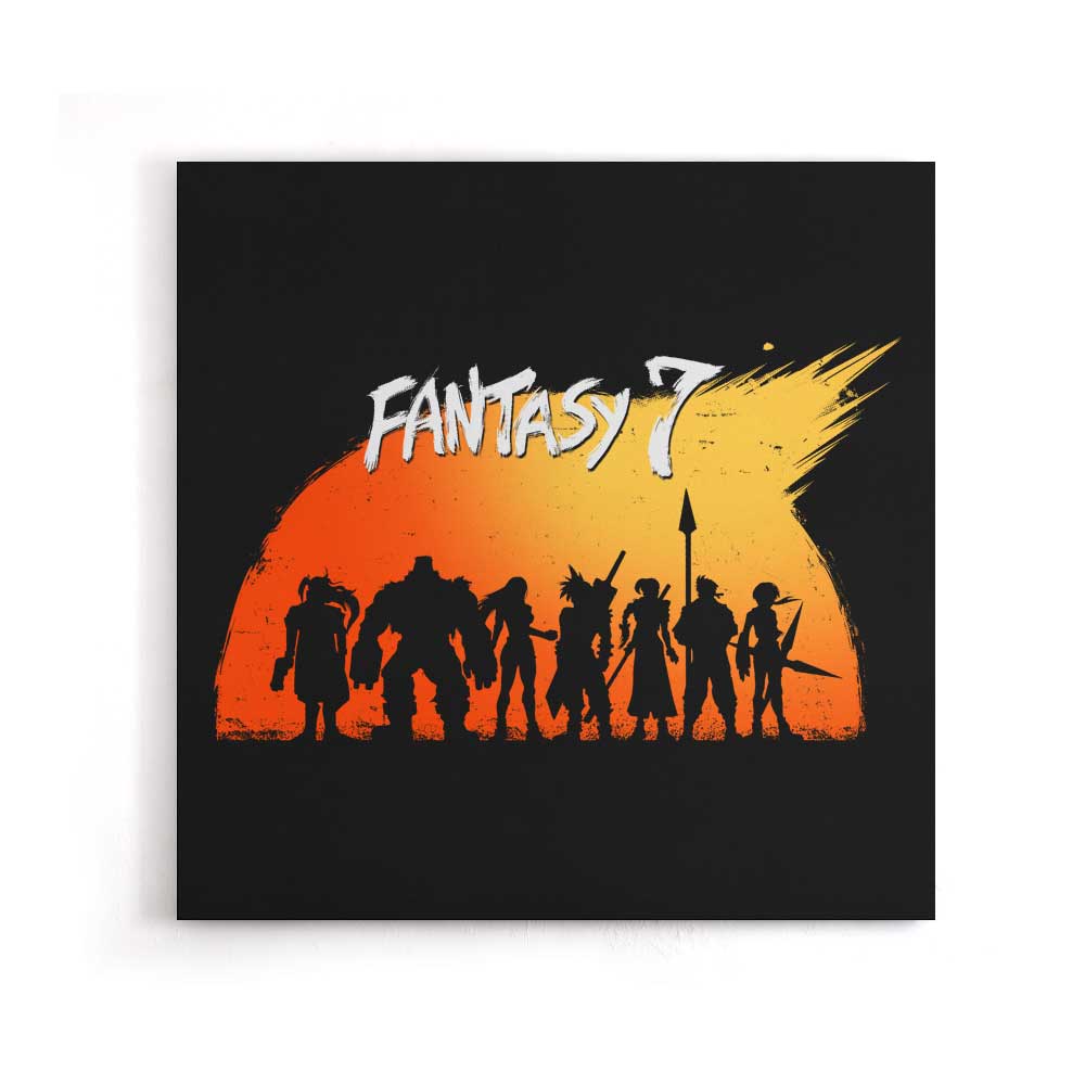Fantasy 7 - Canvas Print