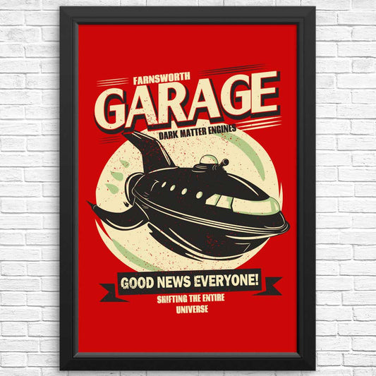 Farnsworth Garage - Posters & Prints
