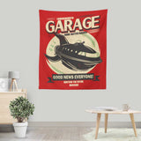 Farnsworth Garage - Wall Tapestry