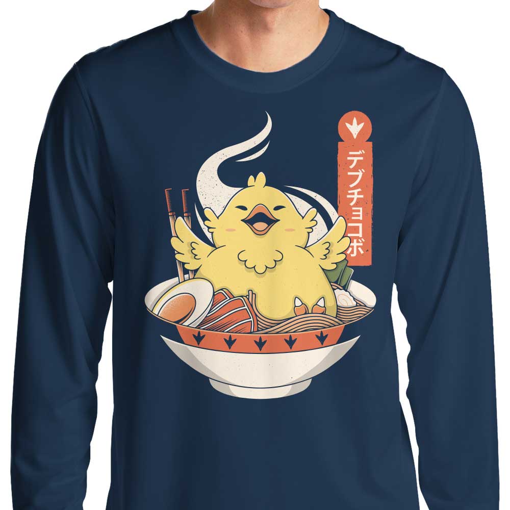 Fat Chocobo Ramen - Long Sleeve T-Shirt