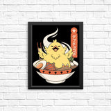 Fat Chocobo Ramen - Posters & Prints