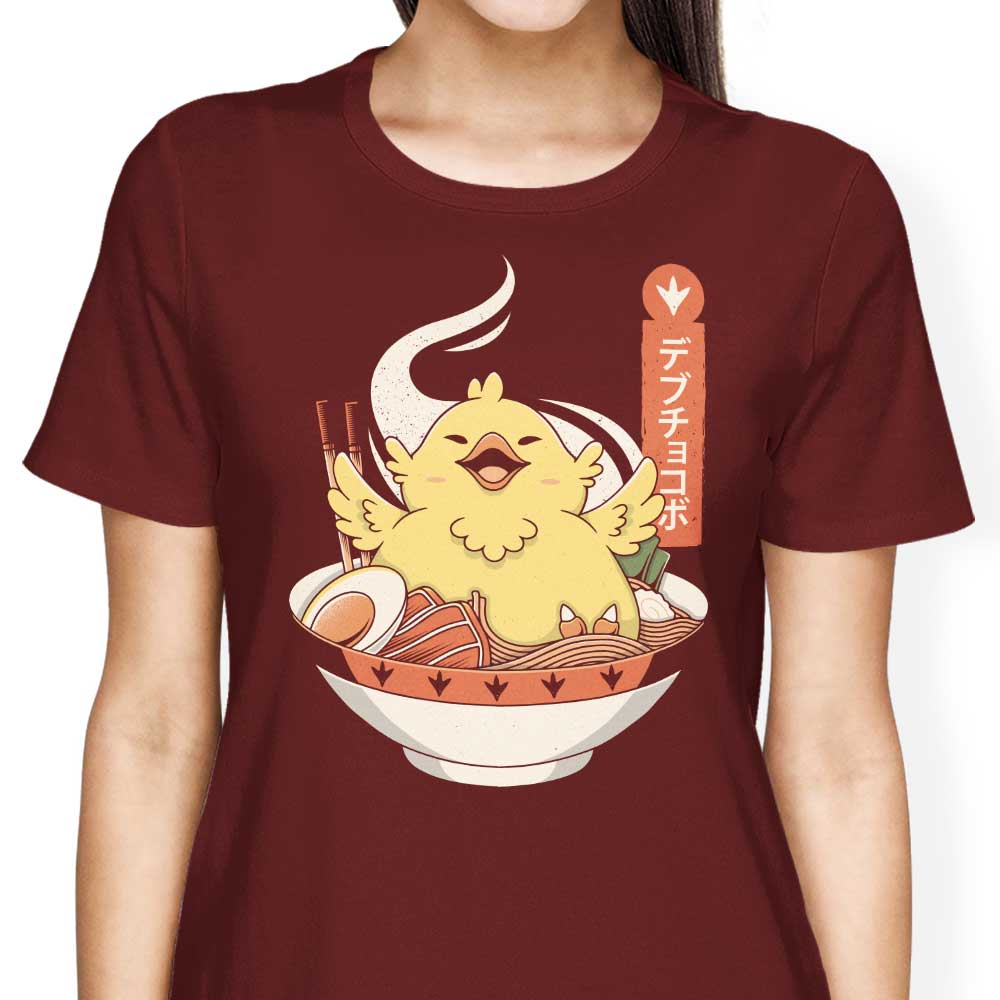 Fat Chocobo Ramen - Women's Apparel