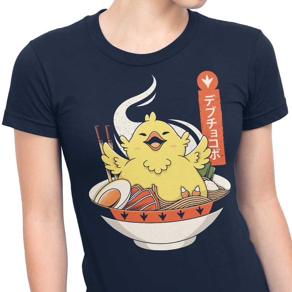 Fat Chocobo Ramen - Women's Apparel