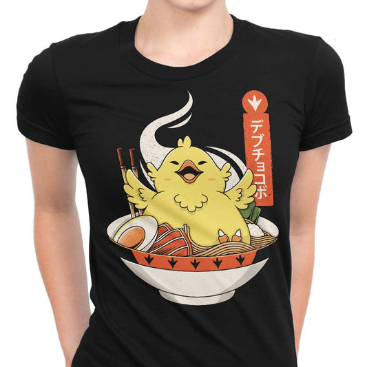 Fat Chocobo Ramen - Women's Apparel