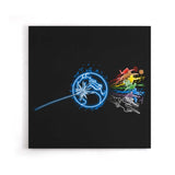 Fatal Side of the Realms - Canvas Print