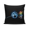 Fatal Side of the Realms - Throw Pillow