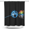 Fatal Side of the Realms - Shower Curtain