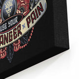 Fear, Anger, Pain - Canvas Print