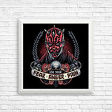 Fear, Anger, Pain - Posters & Prints