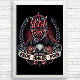 Fear, Anger, Pain - Posters & Prints