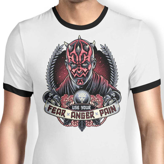 Fear, Anger, Pain - Ringer T-Shirt