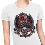 Fear, Anger, Pain - Women's Apparel