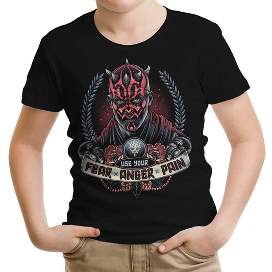 Fear, Anger, Pain - Youth Apparel