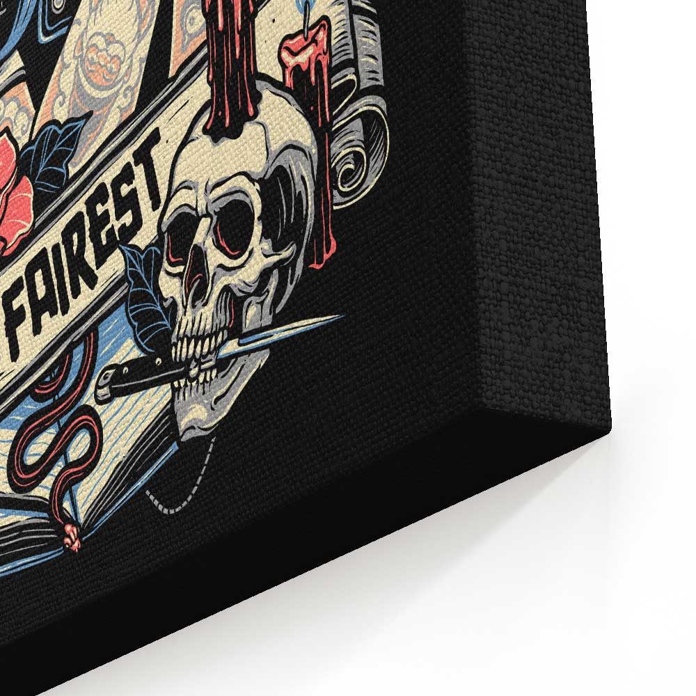 Fear the Fairest - Canvas Print