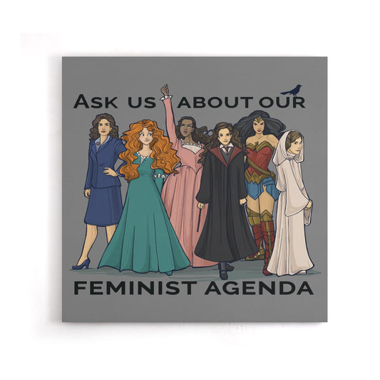 Feminist Agenda - Canvas Print