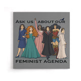 Feminist Agenda - Canvas Print