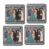 Feminist Agenda - Coasters
