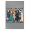 Feminist Agenda - Metal Print
