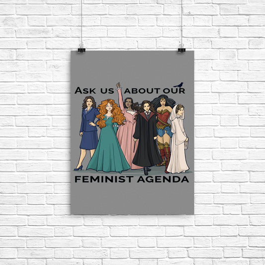 Feminist Agenda - Poster