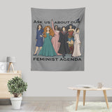 Feminist Agenda - Wall Tapestry