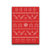 Festive Gaming Sweater - Canvas Print