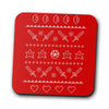 Festive Gaming Sweater - Coasters
