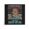 Festivus for the Rest of Us Sweater - Canvas Print