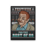 Festivus for the Rest of Us Sweater - Canvas Print