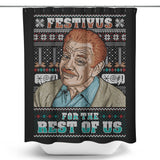 Festivus for the Rest of Us Sweater - Shower Curtain