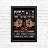 Festivus Sweater - Posters & Prints