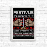 Festivus Sweater - Posters & Prints