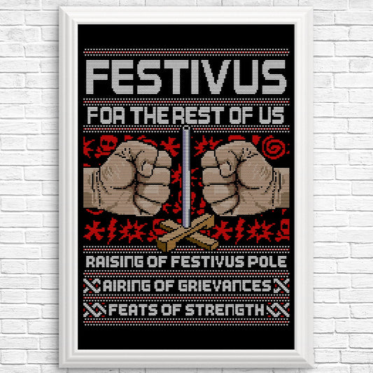 Festivus Sweater - Posters & Prints
