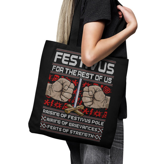 Festivus Sweater - Tote Bag