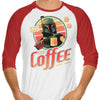 Fett A Coffee - 3/4 Sleeve Raglan T-Shirt