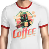 Fett A Coffee - Ringer T-Shirt