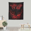 Fiery Anger - Wall Tapestry