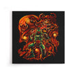 Fiery Night - Canvas Print